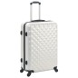 vidaXL Hartschalen-Trolley-Set 3 Stk. Helles Silber ABS vidaXL Hartschalen-Trolley-Set 3 Stk. Helles Silber ABS
