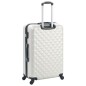 vidaXL Hartschalen-Trolley-Set 3 Stk. Helles Silber ABS vidaXL Hartschalen-Trolley-Set 3 Stk. Helles Silber ABS