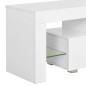vidaXL TV-Schrank mit LED-Leuchten Hochglanz-Weiß 130x35x45 cm vidaXL TV-Schrank mit LED-Leuchten Hochglanz-Weiß 130x35x45 cm