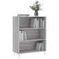 vidaXL Bücherregal Grau Sonoma 69,5x32,5x90 cm Holzwerkstoff vidaXL Bücherregal Grau Sonoma 69,5x32,5x90 cm Holzwerkstoff