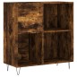 vidaXL Plattenschrank Räuchereiche 84,5x38x89 cm Holzwerkstoff vidaXL Plattenschrank Räuchereiche 84,5x38x89 cm Holzwerkstoff