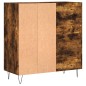 vidaXL Plattenschrank Räuchereiche 84,5x38x89 cm Holzwerkstoff vidaXL Plattenschrank Räuchereiche 84,5x38x89 cm Holzwerkstoff