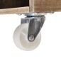 vidaXL Nachttisch Braun 2 Stk Massivholz vidaXL Nachttisch Braun 2 Stk Massivholz