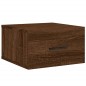 vidaXL Wand-Nachttisch Braun Eichen-Optik 35x35x20 cm vidaXL Wand-Nachttisch Braun Eichen-Optik 35x35x20 cm