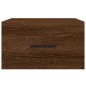vidaXL Wand-Nachttisch Braun Eichen-Optik 35x35x20 cm vidaXL Wand-Nachttisch Braun Eichen-Optik 35x35x20 cm
