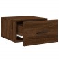 vidaXL Wand-Nachttisch Braun Eichen-Optik 35x35x20 cm vidaXL Wand-Nachttisch Braun Eichen-Optik 35x35x20 cm