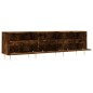 vidaXL TV-Schrank Räuchereiche 150x30x44,5 cm Holzwerkstoff vidaXL TV-Schrank Räuchereiche 150x30x44,5 cm Holzwerkstoff