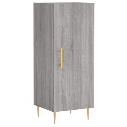 vidaXL Sideboard Grau Sonoma 34,5x34x90 cm Holzwerkstoff