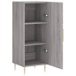 vidaXL Sideboard Grau Sonoma 34,5x34x90 cm Holzwerkstoff vidaXL Sideboard Grau Sonoma 34,5x34x90 cm Holzwerkstoff