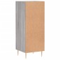 vidaXL Sideboard Grau Sonoma 34,5x34x90 cm Holzwerkstoff vidaXL Sideboard Grau Sonoma 34,5x34x90 cm Holzwerkstoff