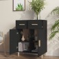 vidaXL Sideboard Schwarz 69,5x34x89 cm Holzwerkstoff vidaXL Sideboard Schwarz 69,5x34x89 cm Holzwerkstoff