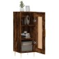vidaXL Sideboard Räuchereiche 34,5x34x90 cm Holzwerkstoff vidaXL Sideboard Räuchereiche 34,5x34x90 cm Holzwerkstoff
