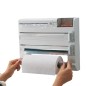 Leifheit Wand-Rollenhalter Parat Plus Weiß 25723 Leifheit Wand-Rollenhalter Parat Plus Weiß 25723