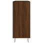 vidaXL Plattenschrank Braun Eichen-Optik 84,5x38x89 cm Holzwerkstoff vidaXL Plattenschrank Braun Eichen-Optik 84,5x38x89 cm Holzwerkstoff