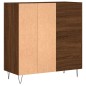 vidaXL Plattenschrank Braun Eichen-Optik 84,5x38x89 cm Holzwerkstoff vidaXL Plattenschrank Braun Eichen-Optik 84,5x38x89 cm Holzwerkstoff