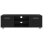 vidaXL TV-Schrank Schwarz 110x40x35 cm Holzwerkstoff vidaXL TV-Schrank Schwarz 110x40x35 cm Holzwerkstoff