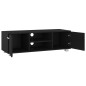 vidaXL TV-Schrank Schwarz 110x40x35 cm Holzwerkstoff vidaXL TV-Schrank Schwarz 110x40x35 cm Holzwerkstoff