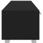 vidaXL TV-Schrank Schwarz 110x40x35 cm Holzwerkstoff vidaXL TV-Schrank Schwarz 110x40x35 cm Holzwerkstoff