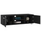 vidaXL TV-Schrank Schwarz 110x40x35 cm Holzwerkstoff vidaXL TV-Schrank Schwarz 110x40x35 cm Holzwerkstoff