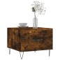vidaXL Couchtisch Räuchereiche 50x50x40 cm Holzwerkstoff vidaXL Couchtisch Räuchereiche 50x50x40 cm Holzwerkstoff