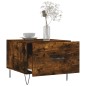 vidaXL Couchtisch Räuchereiche 50x50x40 cm Holzwerkstoff vidaXL Couchtisch Räuchereiche 50x50x40 cm Holzwerkstoff
