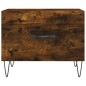 vidaXL Couchtisch Räuchereiche 50x50x40 cm Holzwerkstoff vidaXL Couchtisch Räuchereiche 50x50x40 cm Holzwerkstoff