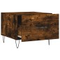 vidaXL Couchtisch Räuchereiche 50x50x40 cm Holzwerkstoff vidaXL Couchtisch Räuchereiche 50x50x40 cm Holzwerkstoff