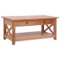 vidaXL Couchtisch 100×55×46 cm Massivholz Mahagoni vidaXL Couchtisch 100×55×46 cm Massivholz Mahagoni