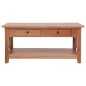 vidaXL Couchtisch 100×55×46 cm Massivholz Mahagoni vidaXL Couchtisch 100×55×46 cm Massivholz Mahagoni