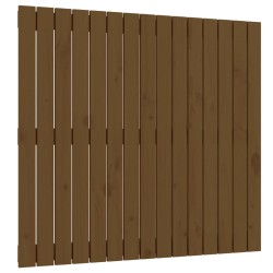 vidaXL Wand-Kopfteil Honigbraun 95,5x3x90 cm Massivholz Kiefer