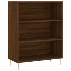vidaXL Bücherregal Braun Eichen-Optik 69,5x32,5x90 cm Holzwerkstoff