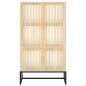 vidaXL Highboard Weiß 70x35x125 cm Holzwerkstoff vidaXL Highboard Weiß 70x35x125 cm Holzwerkstoff