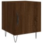 vidaXL Nachttisch Braun Eichen-Optik 40x40x50 cm Holzwerkstoff vidaXL Nachttisch Braun Eichen-Optik 40x40x50 cm Holzwerkstoff