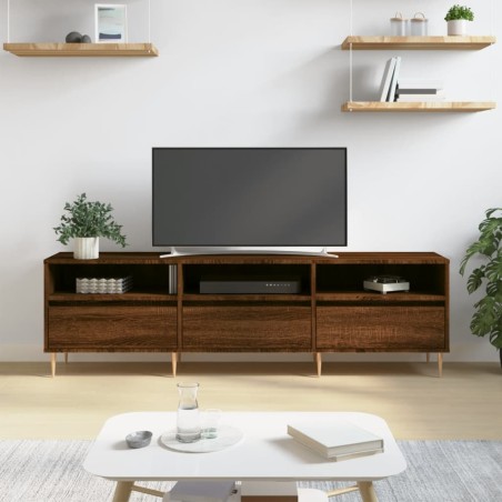 vidaXL TV-Schrank Braun Eichen-Optik 150x30x44,5 cm Holzwerkstoff