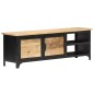 vidaXL TV-Schrank 120×30×40 cm Mango-Massivholz 