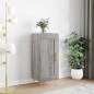 vidaXL Sideboard Grau Sonoma 34,5x34x90 cm Holzwerkstoff vidaXL Sideboard Grau Sonoma 34,5x34x90 cm Holzwerkstoff