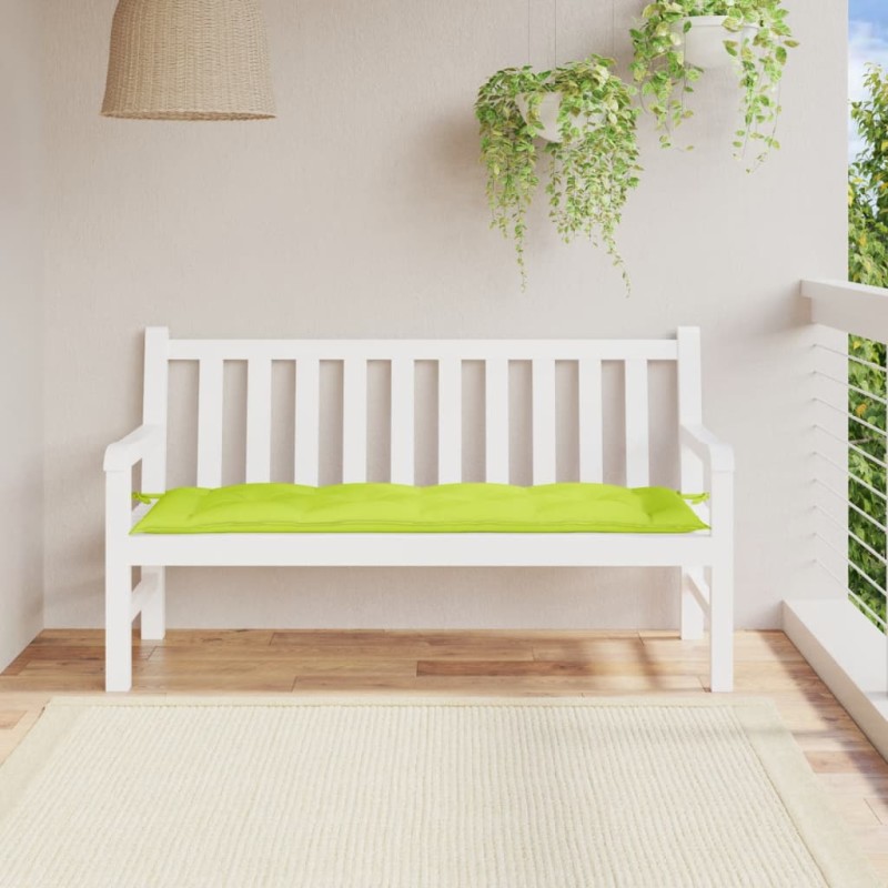 vidaXL Gartenbank-Auflage Hellgrün 150x50x7 cm Oxford-Gewebe vidaXL Gartenbank-Auflage Hellgrün 150x50x7 cm Oxford-Gewebe