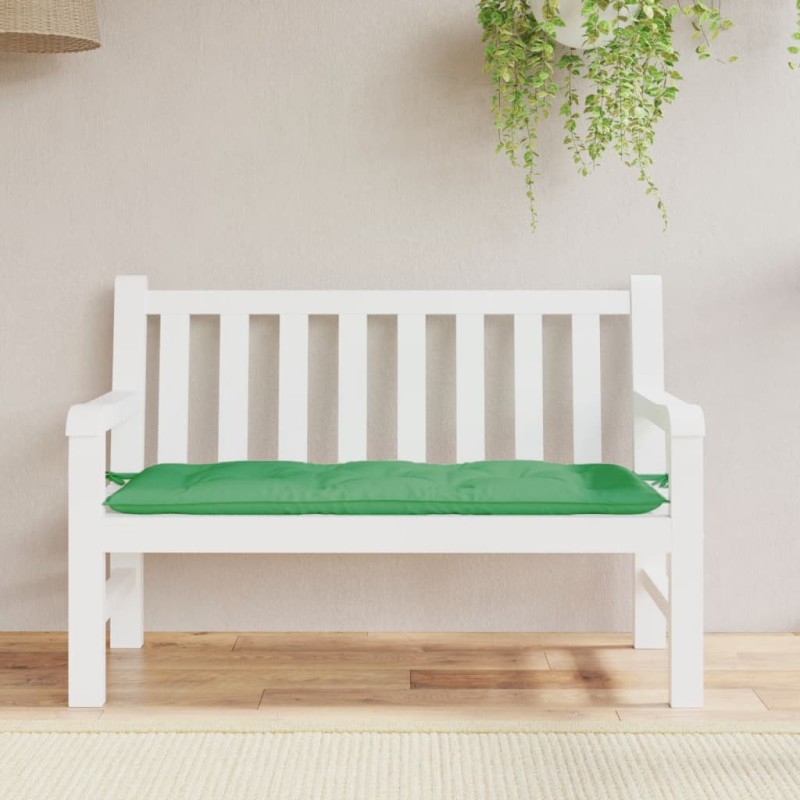 Gartenbank-Auflage Grün 120x50x7 cm Oxford-Gewebe Gartenbank-Auflage Grün 120x50x7 cm Oxford-Gewebe