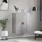 vidaXL Wandschrank Grau Sonoma 69,5x34x90 cm vidaXL Wandschrank Grau Sonoma 69,5x34x90 cm