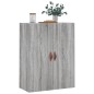 vidaXL Wandschrank Grau Sonoma 69,5x34x90 cm vidaXL Wandschrank Grau Sonoma 69,5x34x90 cm