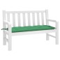 Gartenbank-Auflage Grün 120x50x7 cm Oxford-Gewebe Gartenbank-Auflage Grün 120x50x7 cm Oxford-Gewebe