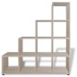 vidaXL Treppenregal Bücherregal 142 cm Eiche vidaXL Treppenregal Bücherregal 142 cm Eiche