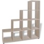 vidaXL Treppenregal Bücherregal 142 cm Eiche vidaXL Treppenregal Bücherregal 142 cm Eiche
