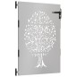 vidaXL Gartentor 85x125 cm Cortenstahl Baum-Design vidaXL Gartentor 85x125 cm Cortenstahl Baum-Design