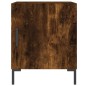 vidaXL Nachttisch Räuchereiche 40x40x50 cm Holzwerkstoff vidaXL Nachttisch Räuchereiche 40x40x50 cm Holzwerkstoff