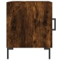vidaXL Nachttisch Räuchereiche 40x40x50 cm Holzwerkstoff vidaXL Nachttisch Räuchereiche 40x40x50 cm Holzwerkstoff