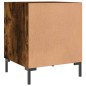 vidaXL Nachttisch Räuchereiche 40x40x50 cm Holzwerkstoff vidaXL Nachttisch Räuchereiche 40x40x50 cm Holzwerkstoff