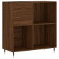 vidaXL Plattenschrank Braun Eichen-Optik 84,5x38x89 cm Holzwerkstoff vidaXL Plattenschrank Braun Eichen-Optik 84,5x38x89 cm Holzwerkstoff