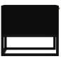 vidaXL Couchtisch Schwarz 80x40x35 cm Holzwerkstoff und Eisen vidaXL Couchtisch Schwarz 80x40x35 cm Holzwerkstoff und Eisen