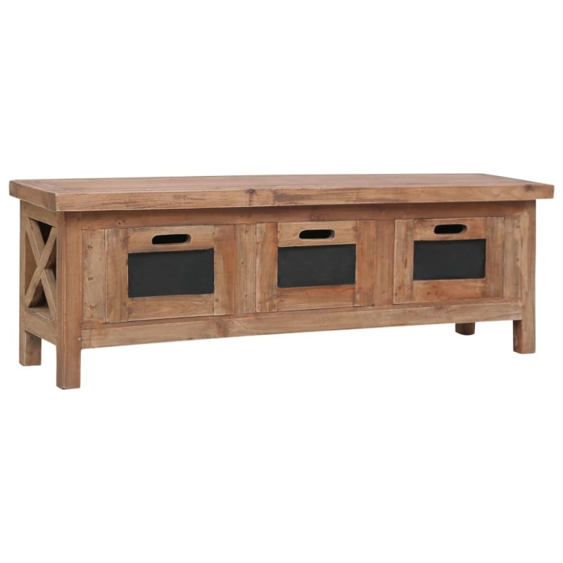 vidaXL TV-Schrank mit 3 Schubladen 120×30×40 cm Massivholz Mahagoni vidaXL TV-Schrank mit 3 Schubladen 120×30×40 cm Massivholz Mahagoni